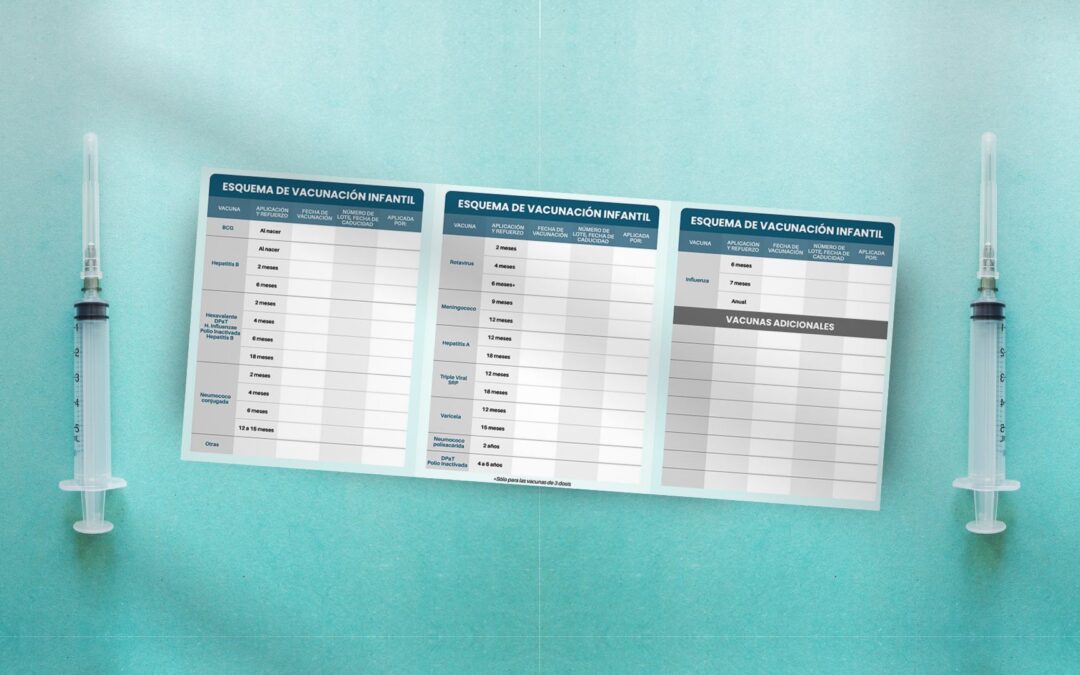 Usos y cuidados de la cartilla de vacunación infantil (0-9 años)